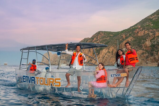 1 hour Private Navigation in Transparent Boat Arco de Los Cabos - Key points to know before you book
