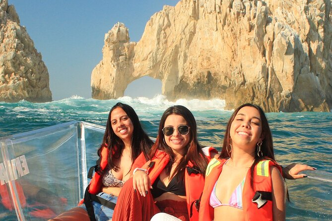 1 hour Private Navigation in Transparent Boat Arco de Los Cabos - The one-hour schedule and its limits