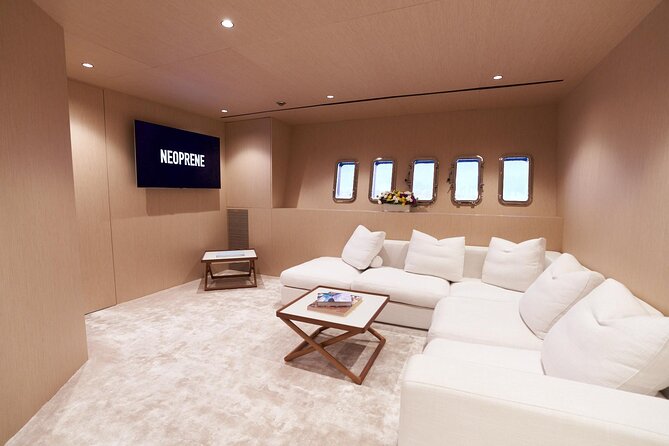 108 ft Neoprene Overmarine Yacht - What a three-hour charter actually gives you