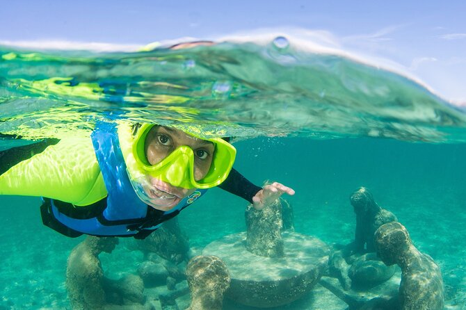 2-Hour Snorkeling Paradise Reef in Cancún Underwater Museum - What the $58 price really includes