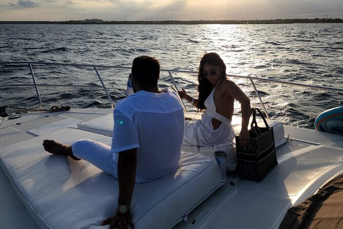 2 Hour Sunset - 47' Azimut, Tulum, Playa del Carmen, Riviera Maya - Dinner arrives with Mexican comfort food
