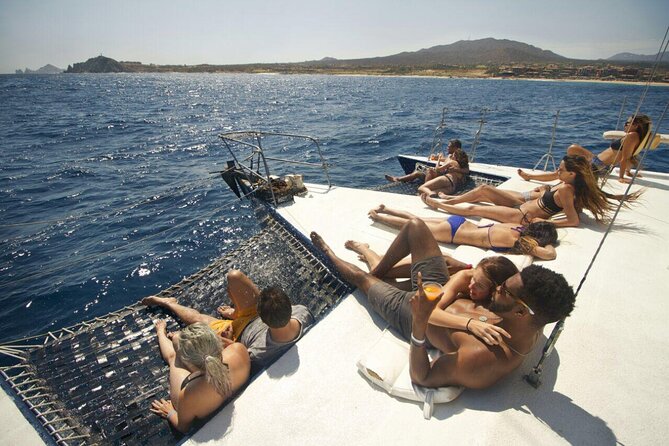 2 Hour Sunset Tour on Catamaran in Cabo San Lucas - From D Dock to the open water