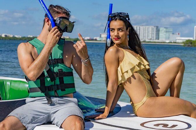3 in 1 Jungle Speedboat and Snorkeling in Cancun - Snorkeling at the Mayan Reef near El Meco