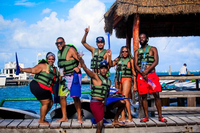 3 in 1 Jungle Speedboat and Snorkeling in Cancun - Nichupté Lagoon and its mangrove channels