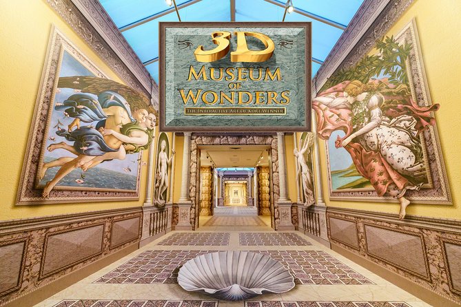 3D Museum of Wonders Admission Ticket - Entering the one-floor gallery