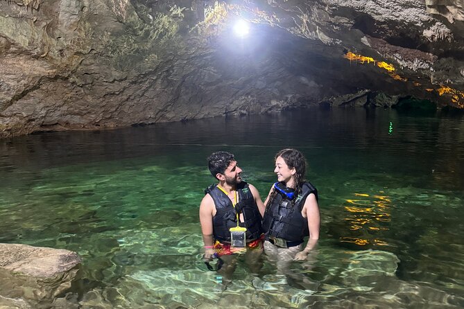 4 Cenotes Tour in Homún all inclusive from Merida - Pool Uinic: a quieter first swim