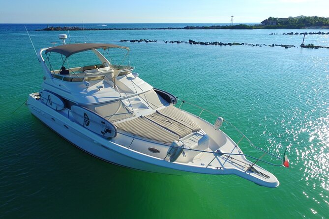4 Hour - 51' Sea Ray, Tulum, Playa del Carmen, Riviera Maya - What the $1,499 price really covers