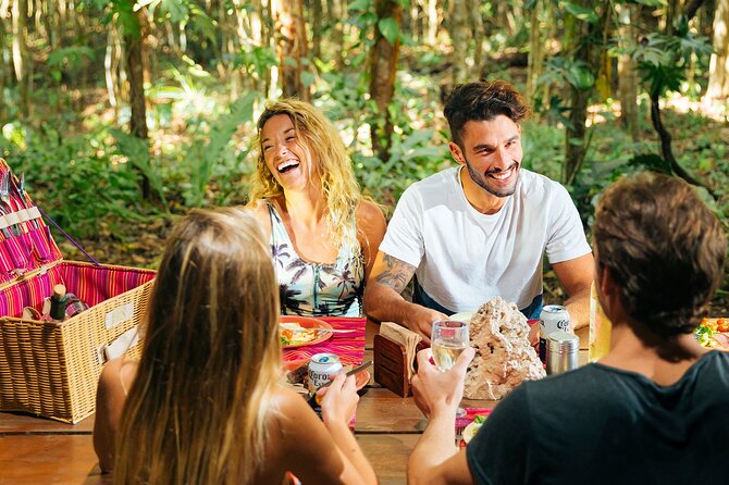 4-in-1 Cenote Tour Guided Experience with Breakfast, Lunch & Wine - The jungle picnic is better than basic excursion food
