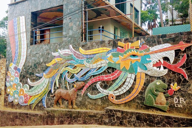 4hr Fun Guide Tour For Cruisers or Hotels Guests with Divers Show - The Diego Rivera mosaics at Dolores Olmedo’s house