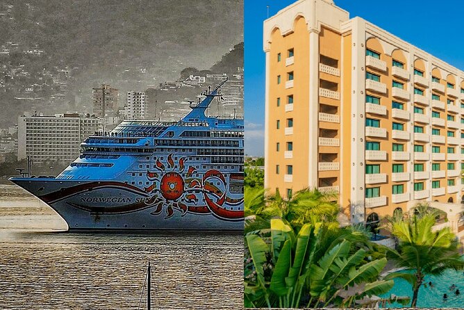 6Hr Cruise or Hotels City Tour, Divers, Baby Turtles Peace Chapel - La Quebrada, Acapulco’s famous cliff-jumping show