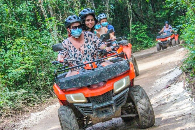 Adrenaline Tour with ATV, Ziplines and Cenote from Cancun - What happens at the jungle adventure park