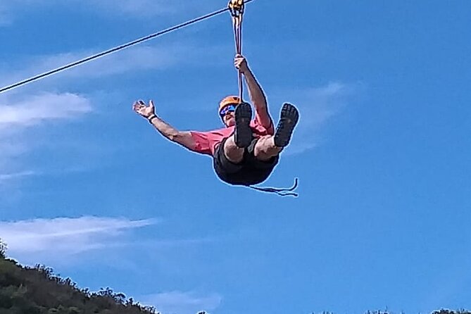 Adventure in Ensenada with Zipline, Marine Geyser and Shops - The road to La Bufadora