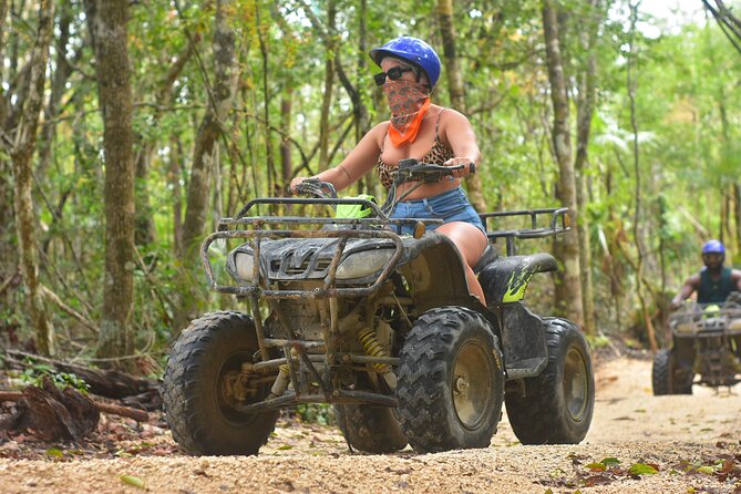 Adventure in the Mayan Jungle with ATV and Zip Line in Tulum - The ATV ride: fun idea, uneven execution