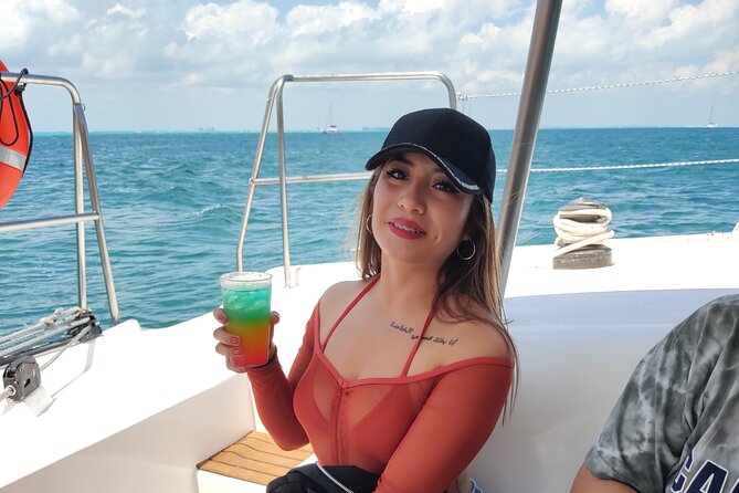 All Inclusive Isla Mujeres Catamaran - Snorkeling at El Meco reef