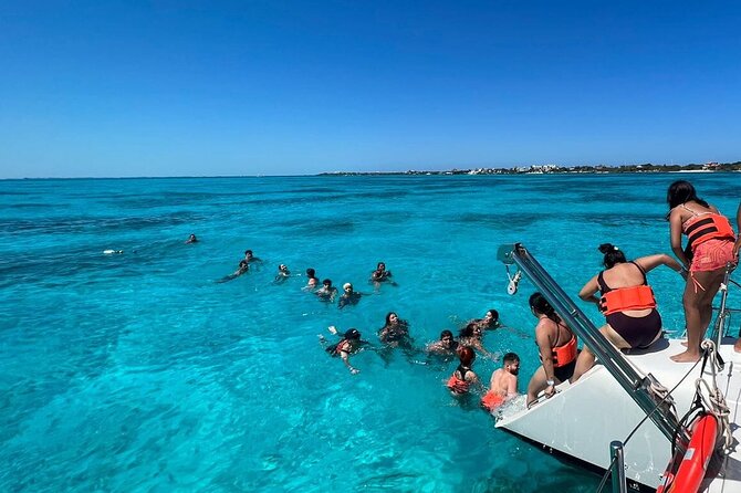 All Inclusive Isla Mujeres Catamaran - The return sail and Caribbean sunset