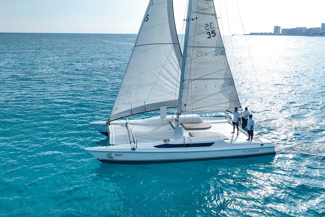All-Inclusive Isla Mujeres Catamaran with Free Transportation - Starting at Playa Tortugas in Cancun