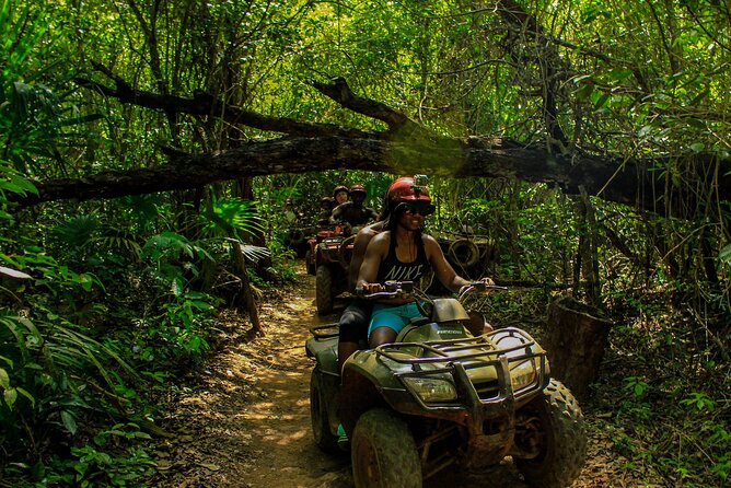 Amazing ATV Tour, Ziplines and Cenote Swim with Lunch and round trip included - Lunch is useful, but keep expectations modest
