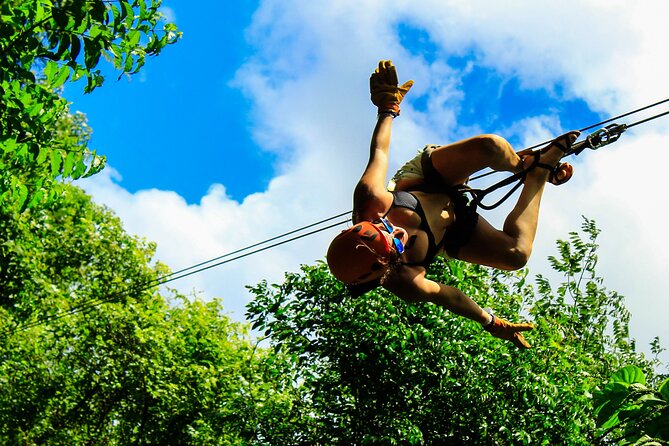 Amazing ATV Tour, Ziplines and Cenote Swim with Lunch and round trip included - The ATV ride: rough roads, not a mud competition