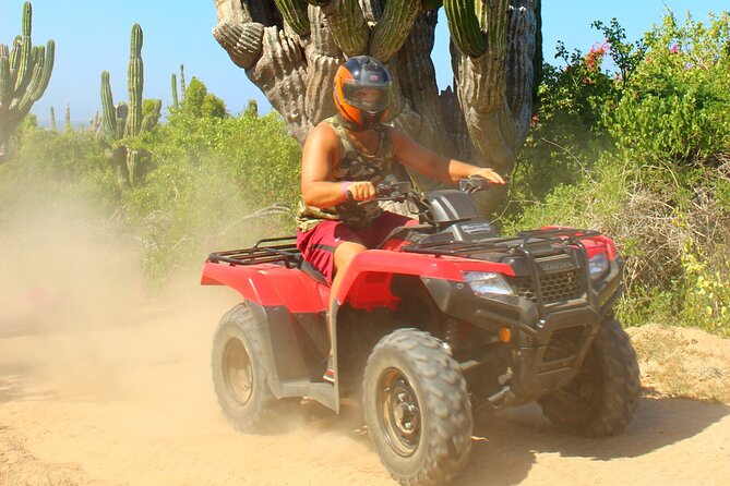 ATV Adventure in Rancho San Cristobal Cabo San Lucas - Quesadillas and water after the ride
