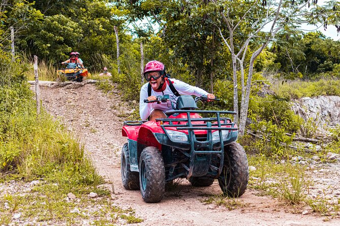 ATV Adventure to Jade Cavern with transfer - Jade Cenote: stalactites, bats, and a short stop
