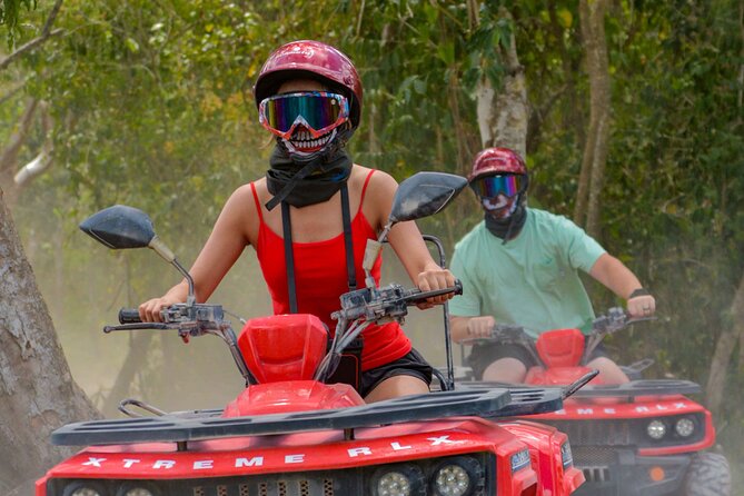 Atv and Cenote All Terrain - Entering the Jade Cave Cenote
