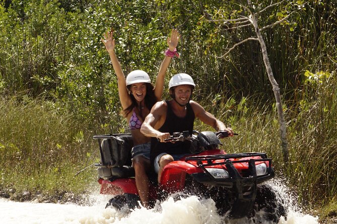 ATV and Clear Boat Ride Full Experience in Cozumel - Tequila tasting: interesting lesson, optional shopping