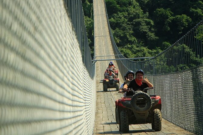ATV and RZR Jorullo Bridge Experience in Puerto Vallarta - El Salto waterfall and the short swim stop