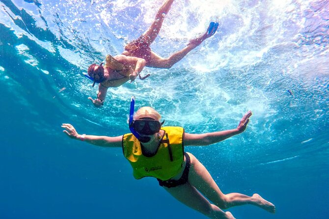 ATV Mud Kicking and Snorkeling by Boat in Cozumel - The cenote cavern and cliff jump