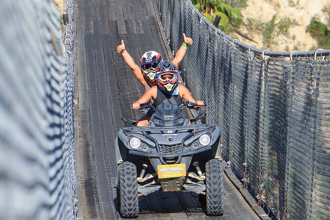 ATV Off-Road Adventure, Cross the Wooden Bridge & Feel the Thrill - From Cabo hotels to the Wild Canyon depot