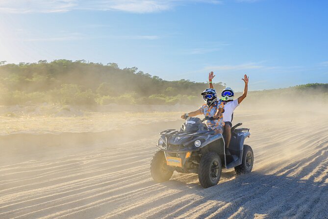 ATV Off-Road Adventure, Cross the Wooden Bridge & Feel the Thrill - Getting fitted with helmets and protective gear