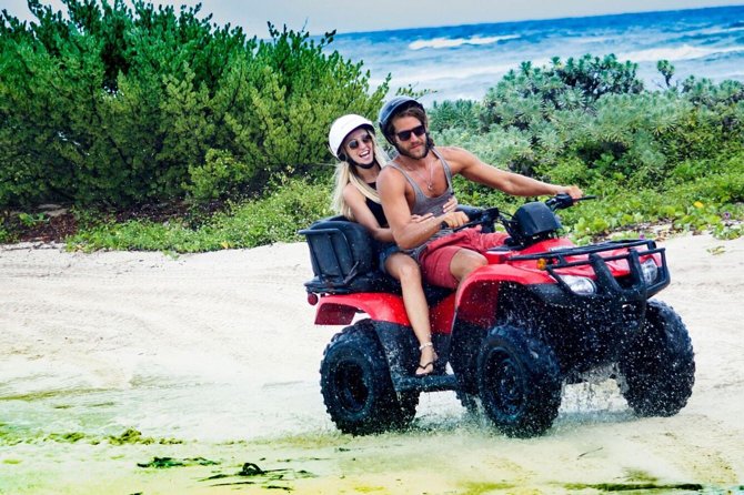ATV Seashore + Cenote Combo: Mezcalitos & Mayan Cenote Experience - Mezcalitos delivers the biggest thrill