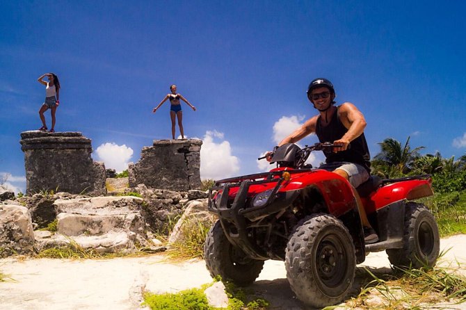 ATV Seashore + Cenote Combo: Mezcalitos & Mayan Cenote Experience - Playa Uvas brings lunch and a softer landing