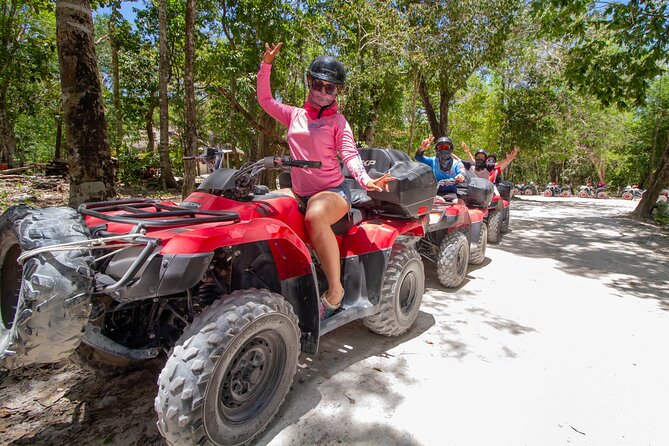 ATV to Jade Cavern, Mud Trails, Snorkel and Lunch with Open Bar - The 90-minute ATV ride through mud trails
