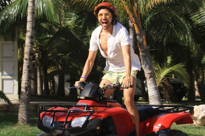 ATV with Speedboat, Waverunner, or Parasailing - Food, drinks, and time at the beach club
