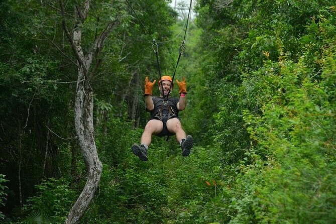 ATV & Zip Lines Single From Playa del Carmen - Riding the 19-kilometer Mayan jungle route