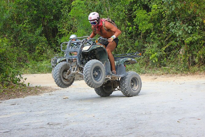 ATV Ziplines, Cenote, Lunch, Horseback Riding and Tequila Tasting - Horseback riding: a short and uneven extra
