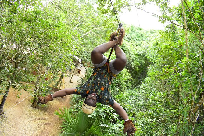 ATV, Ziplining & Cenote Tour, Transportation & Tequila Tasting - ATV riding on jungle trails