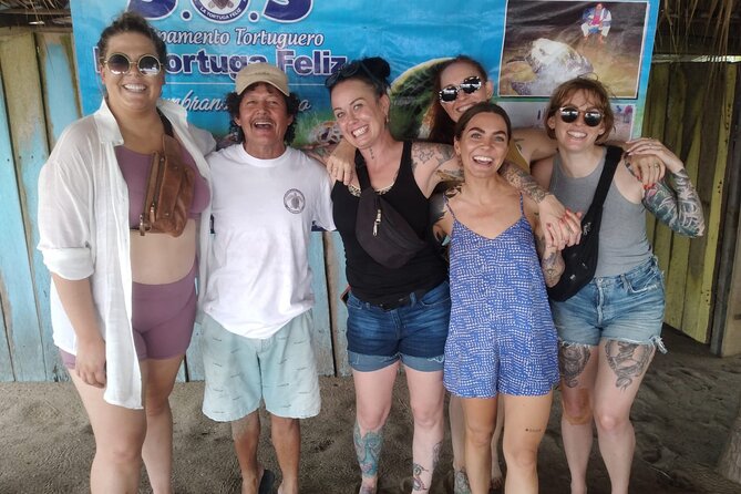 Baby Sea Turtle Releasing Sightseeing Tour with Luis de la Maza - The release at wet sand