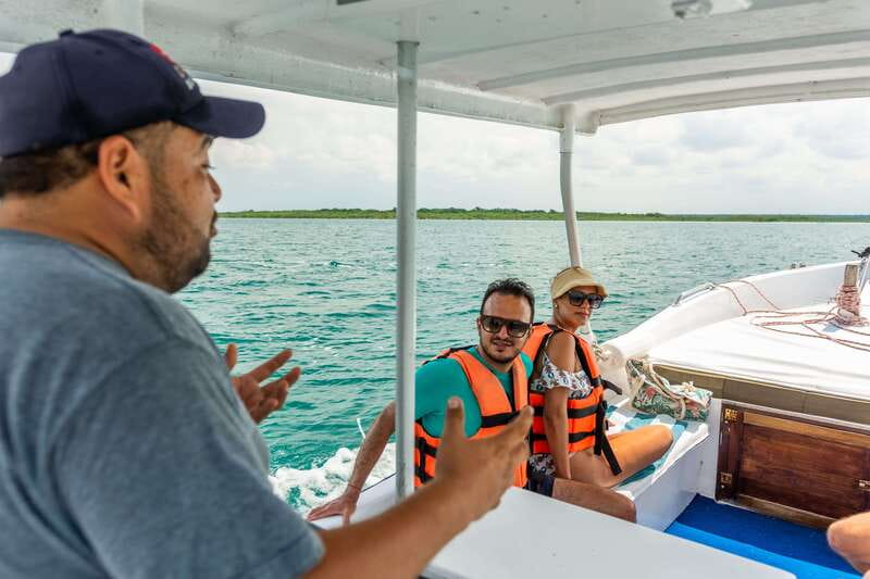 Bacalar: 3 Hour Boat Trip with Swimming & Drinks - Stromatolite Barrier: an important living feature
