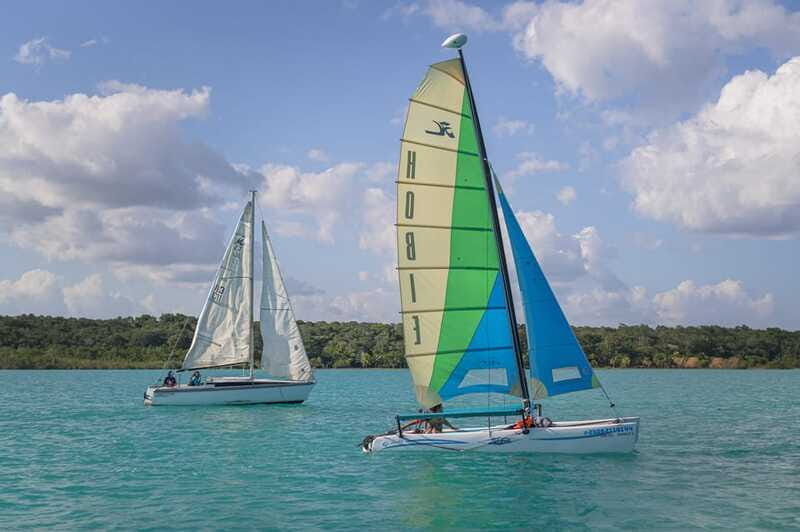 Bacalar: Group Sailing Tour with Guide - Guides David and Carlos set the tone