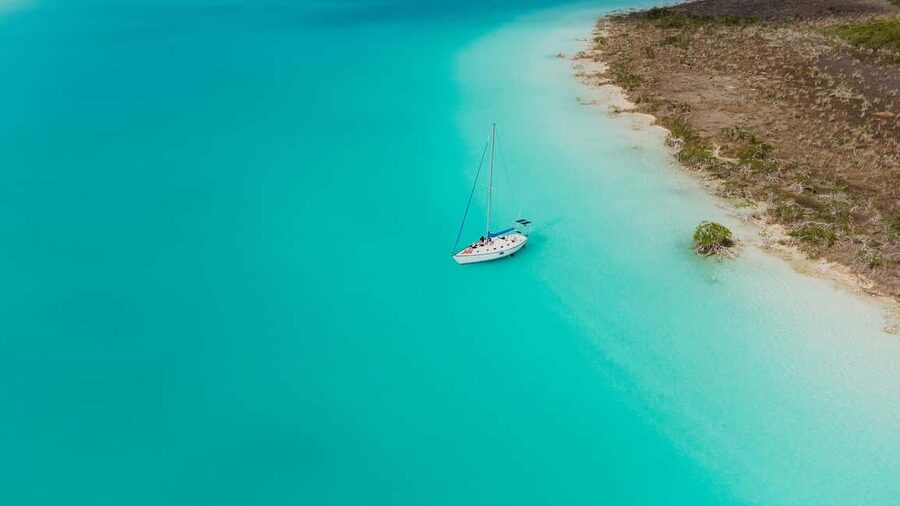 Bacalar Lagoon Sailing Tour with Open Bar and Mexican Lunch - The crew, music, and onboard mood