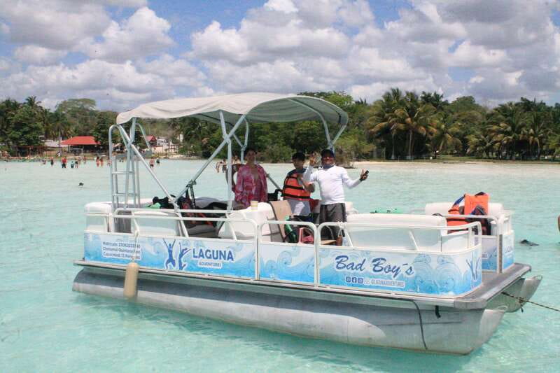 Bacalar: Lake of Seven Colors Pontoon Tour with Fruit - The Pirate Channel and Bacalar’s unusual stories