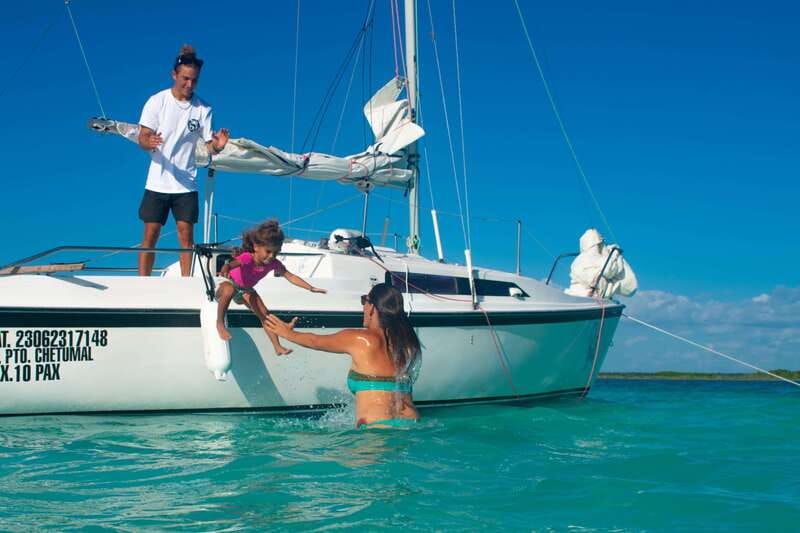 Bacalar: Private Sailboat Tour with Lagoon Swimming - Price, drinks, and what the $102 covers