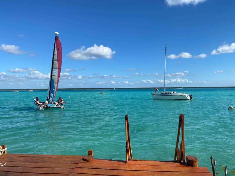 Bacalar: Sail Away with a Hobie Cat Catamaran - Why sailing Bacalar without an engine matters
