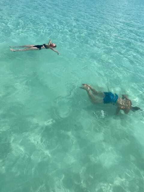 Bacalar: Sail Away with a Hobie Cat Catamaran - Cenote Esmeralda and changing water tones