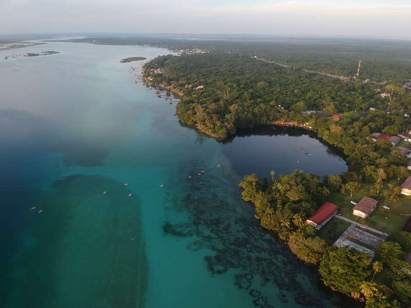 Bacalar Sunrise Stand Up Paddleboard: A Unique Experience - El Canal de los Piratas after the light improves