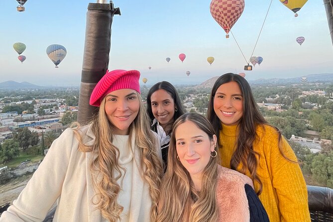 Balloon Flight and Teotihuacan Tour w/Breakfast from Mexico City - What you can actually see from the basket