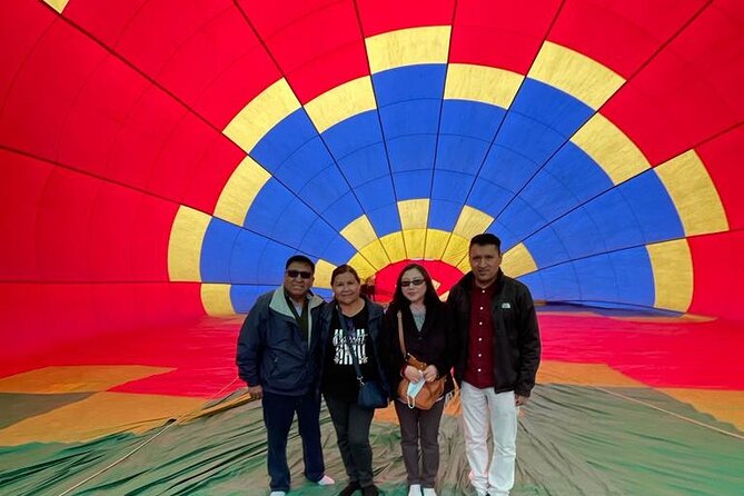 Balloon flight + pick up in CDMX + Breakfast in Cave + Pyramids - Obsidian, agave, and the sales stop
