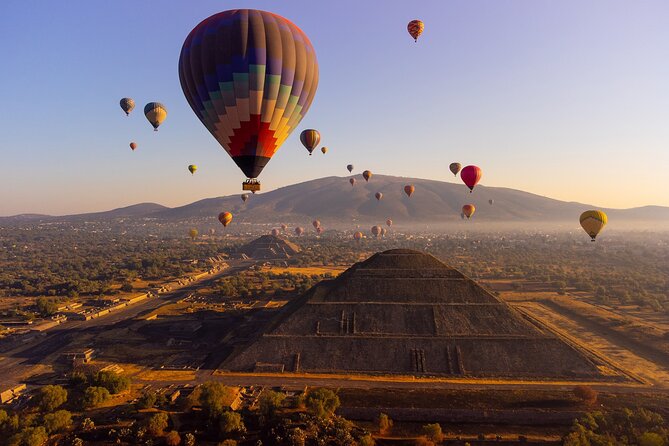 Balloon flight + pick up in CDMX + Breakfast in Cave + Teotihuacan - Key points before you book