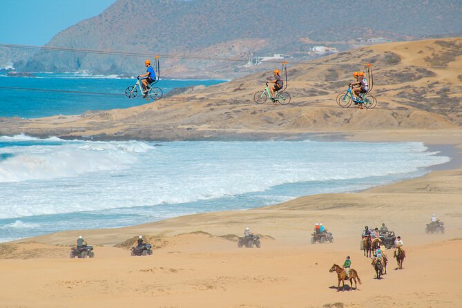 Beach ATV Adventure, Free Horseback Ride, and Sky Bike Experience - Migriño’s beach, dunes, and winter whales